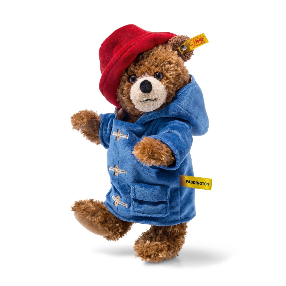 paddington bear cycling plush