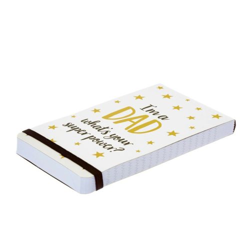 'I'm a DAD What's Your Super Power?' Pocket Notebook - Sass and Belle