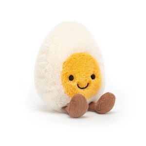 Jellycat Amuseable Happy Boiled Egg, 14x8 cm