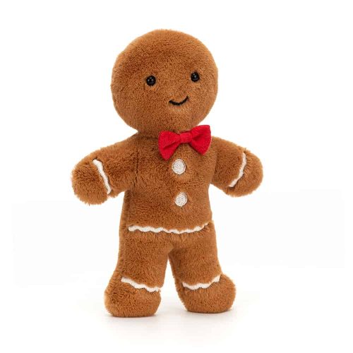 Jellycat Amuseable Jolly Gingerbread Fred - 18 x 14 cm