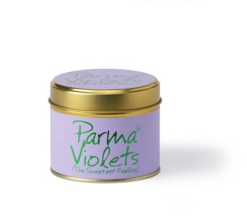 Lily-Flame Parma Violets Scented Candle Tin