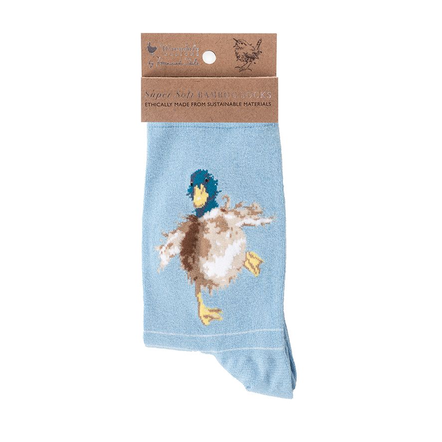 'A Waddle and a Quack’ Duck Socks - Wrendale Designs